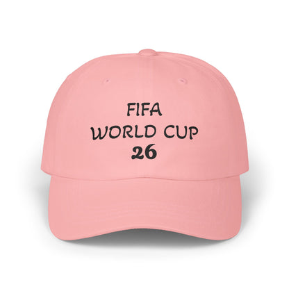 Dad Cap — "FIFA WORLD CUP 26" Embroidered Baseball Hat