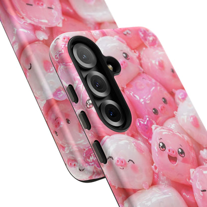 Cute Kawaii Pink Marshmallow Phone Case