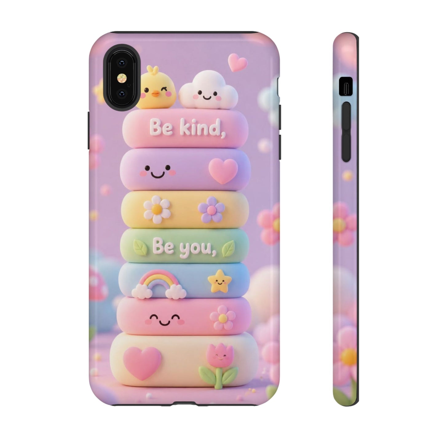 Cute Pastel Phone Case "Be Kind, Be You"