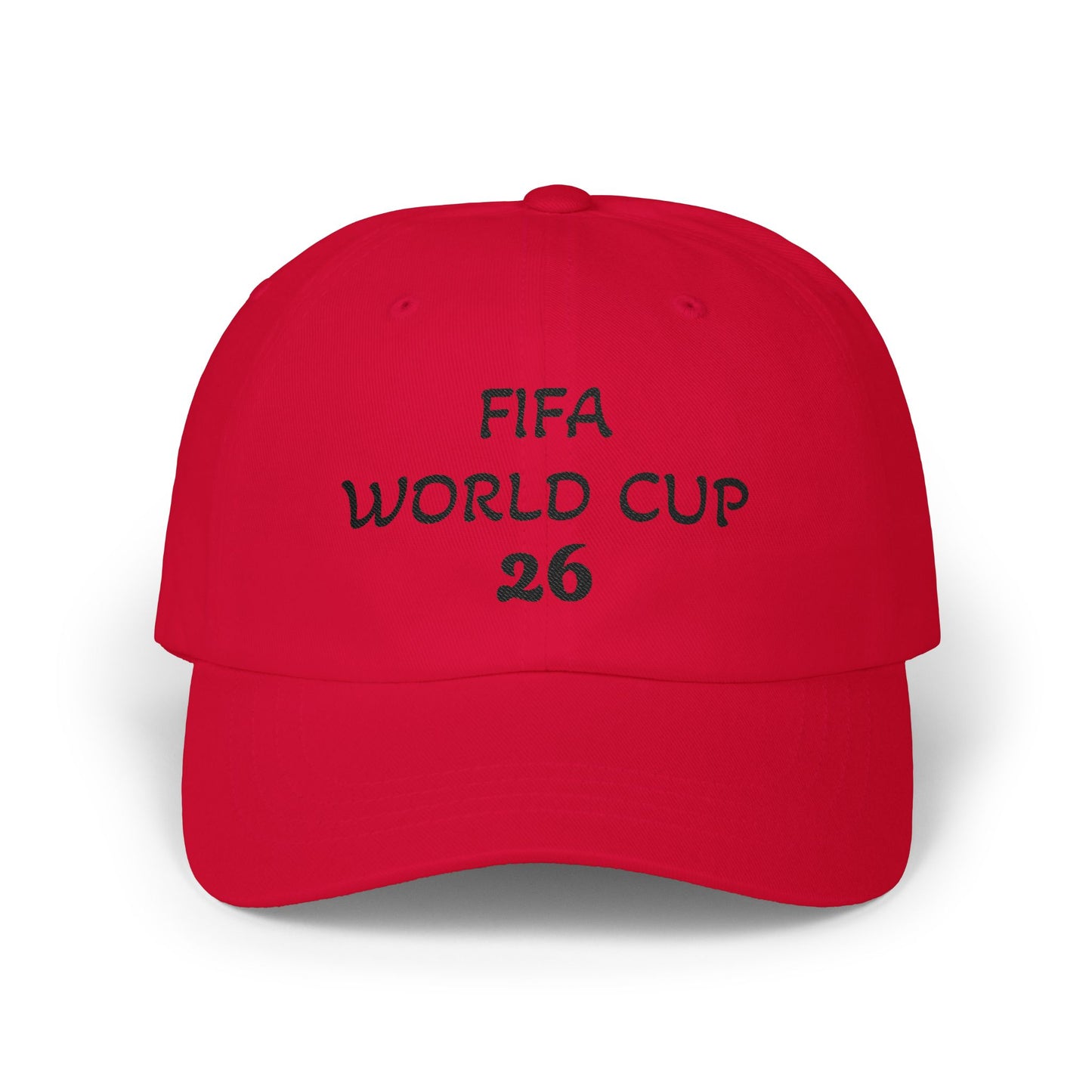 Dad Cap — "FIFA WORLD CUP 26" Embroidered Baseball Hat