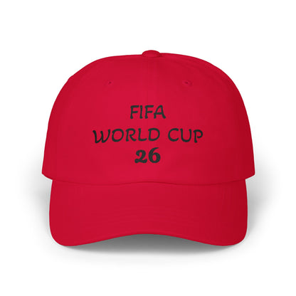 Dad Cap — "FIFA WORLD CUP 26" Embroidered Baseball Hat