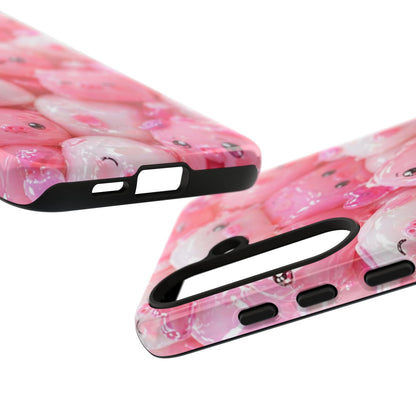 Cute Kawaii Pink Marshmallow Phone Case
