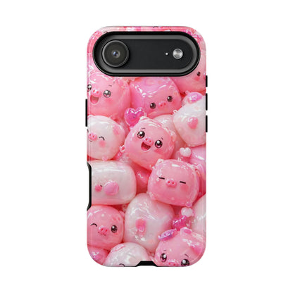 Cute Kawaii Pink Marshmallow Phone Case