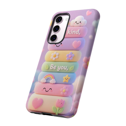 Cute Pastel 'Be Kind, Be You' Phone Case - Samsung