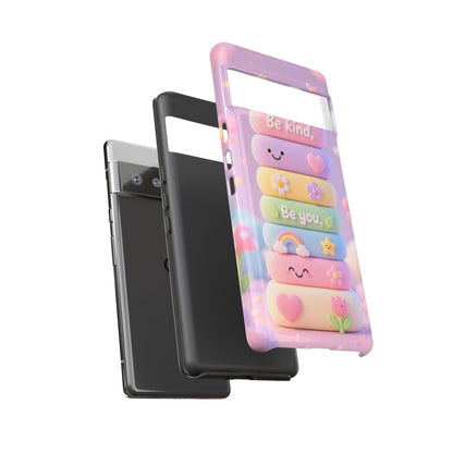 Cute Pastel Phone Case "Be Kind, Be You"