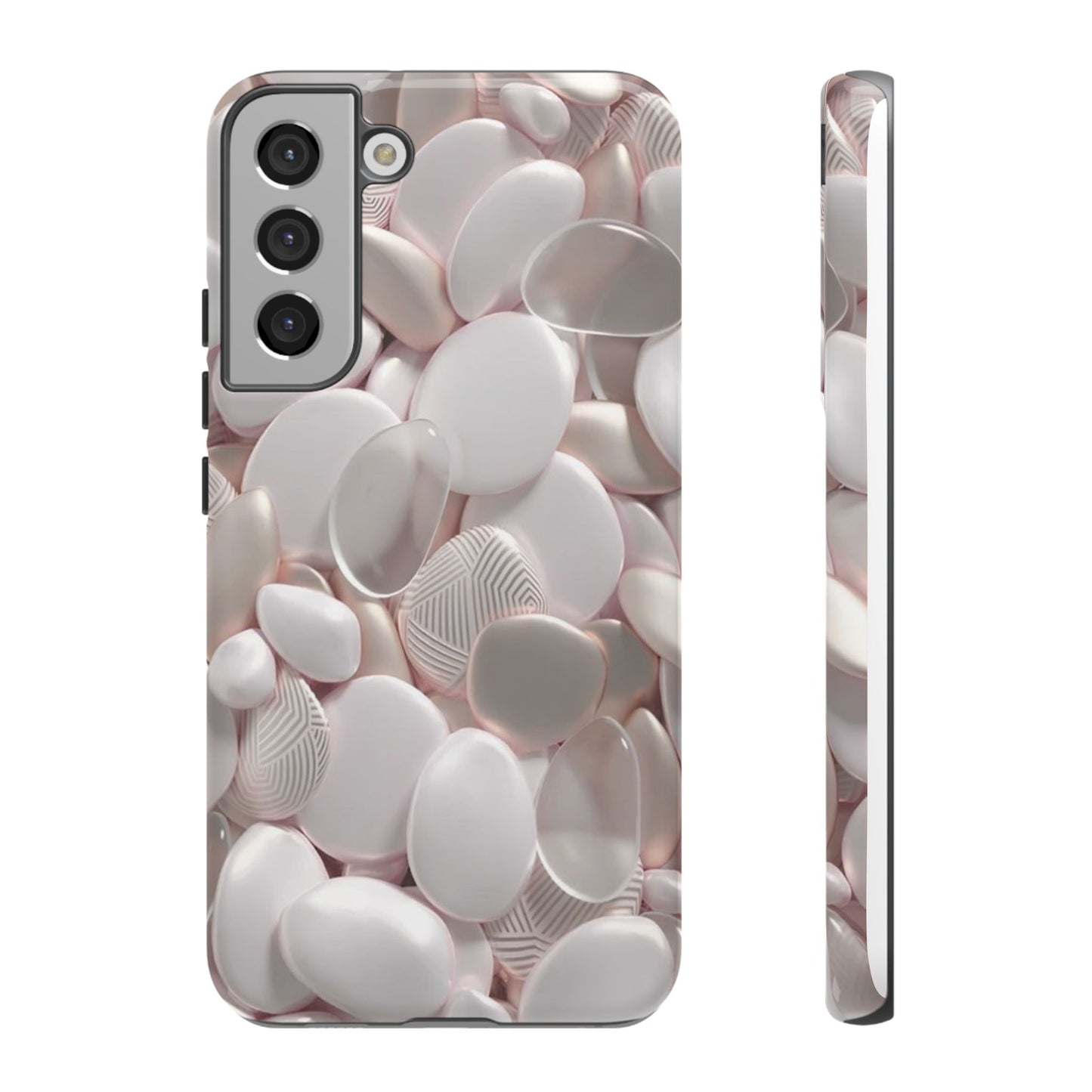 Phone Case "Pink Pebble Tough"