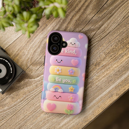 Cute Pastel 'Be Kind, Be You' Phone Case - Samsung