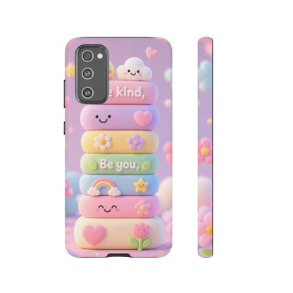 Cute Pastel 'Be Kind, Be You' Phone Case - Samsung