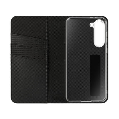 Leopard Patchwork Flip Wallet Case with Card Slots