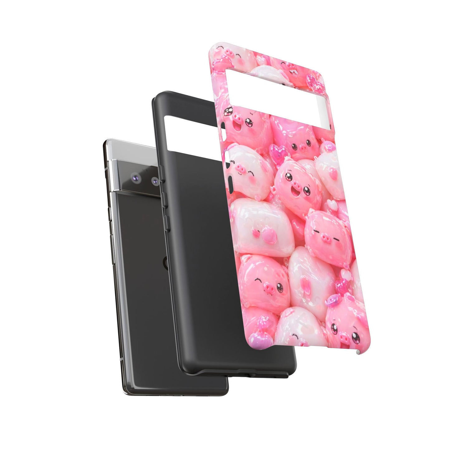 Cute Kawaii Pink Marshmallow Phone Case