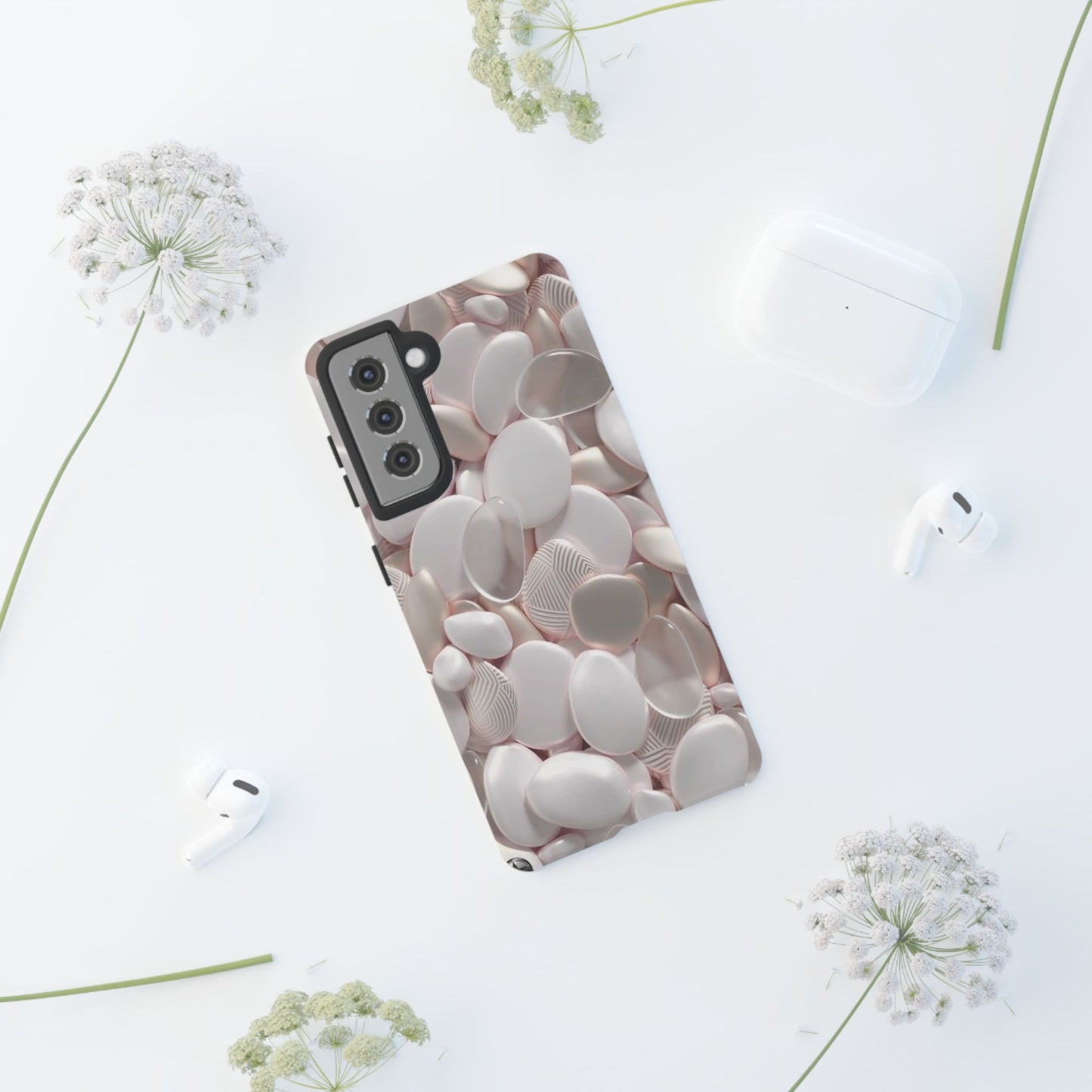 Phone Case "Pink Pebble Tough"