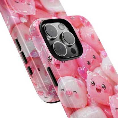 Cute Kawaii Pink Marshmallow Phone Case