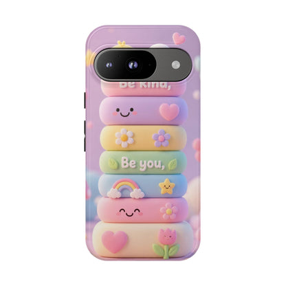 Cute Pastel Phone Case "Be Kind, Be You"