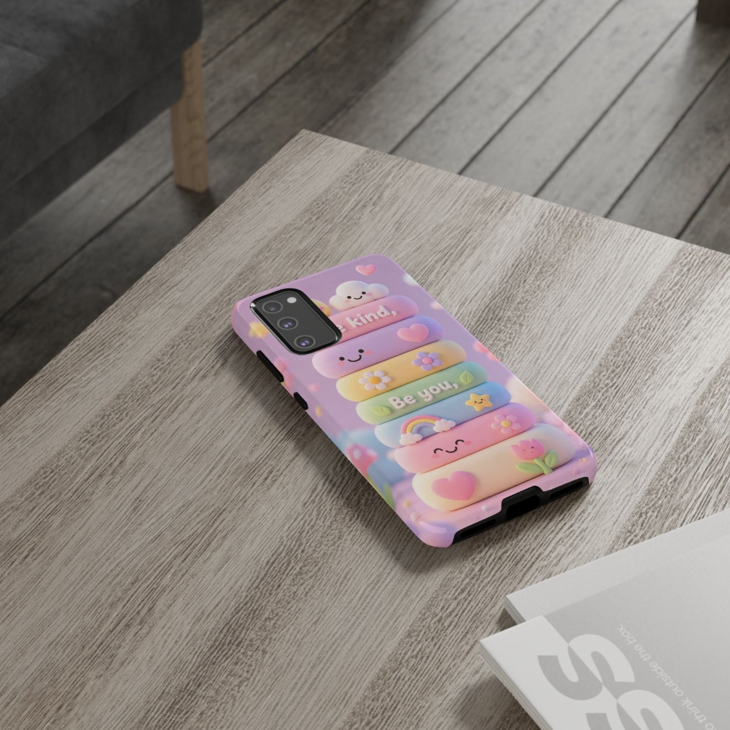 Cute Pastel 'Be Kind, Be You' Phone Case - Samsung
