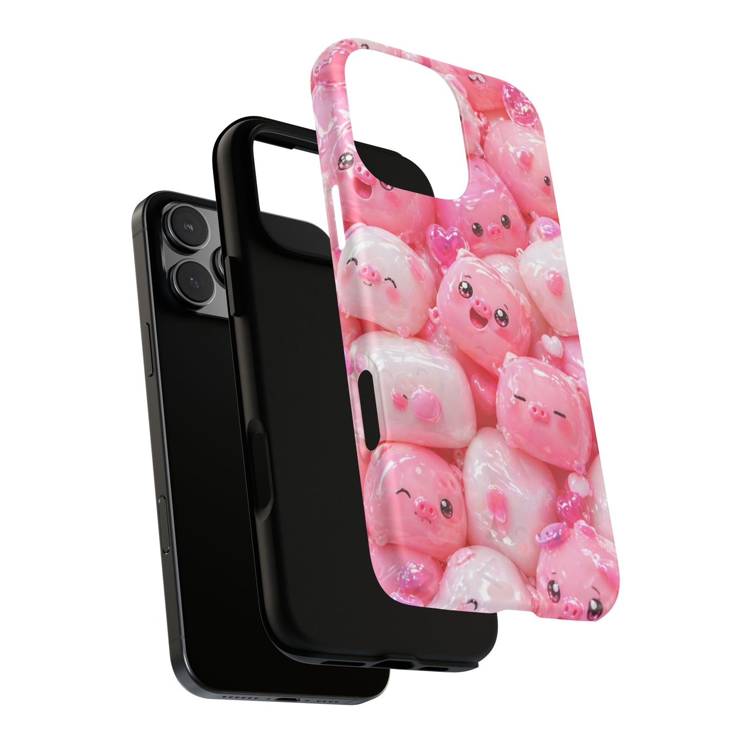 Cute Kawaii Pink Marshmallow Phone Case