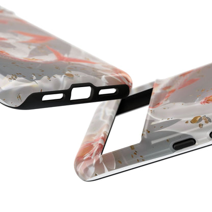 Koi Fish Phone Case "Serene Gold Fleck Watercolor"