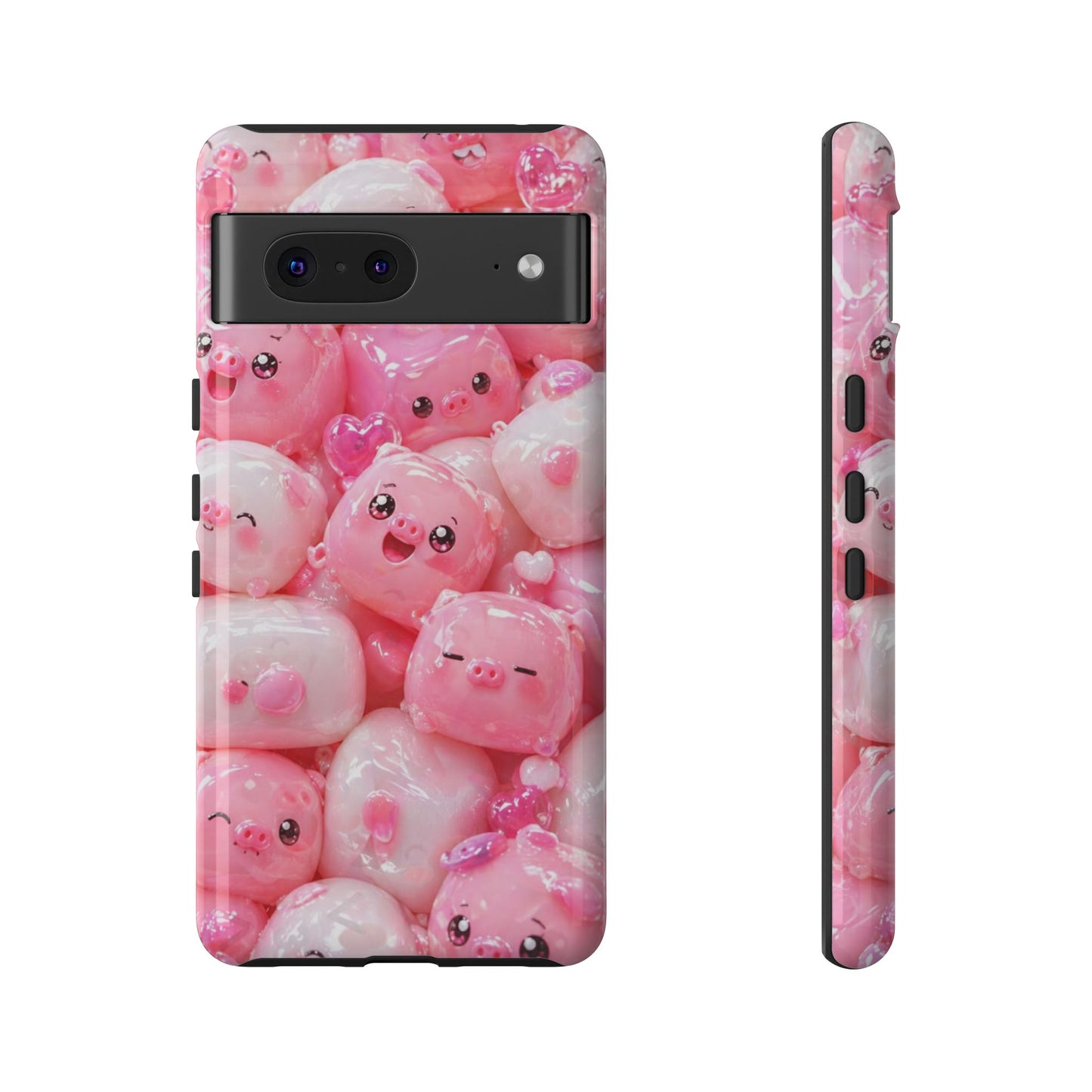 Cute Kawaii Pink Marshmallow Phone Case