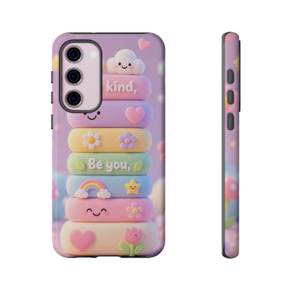 Cute Pastel 'Be Kind, Be You' Phone Case - Samsung