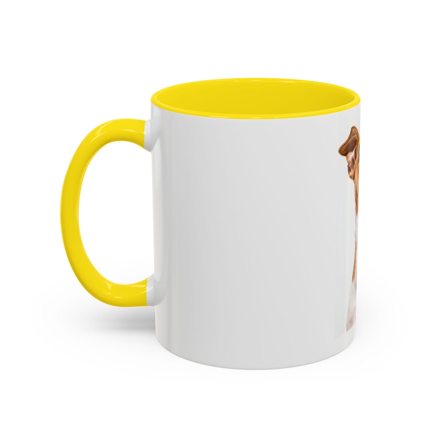 Surprised Dog Accent Coffee Mug – Funny Jack Russell Face 11/15oz