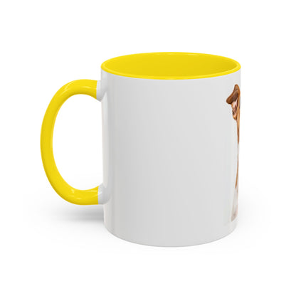 Surprised Dog Accent Coffee Mug – Funny Jack Russell Face 11/15oz