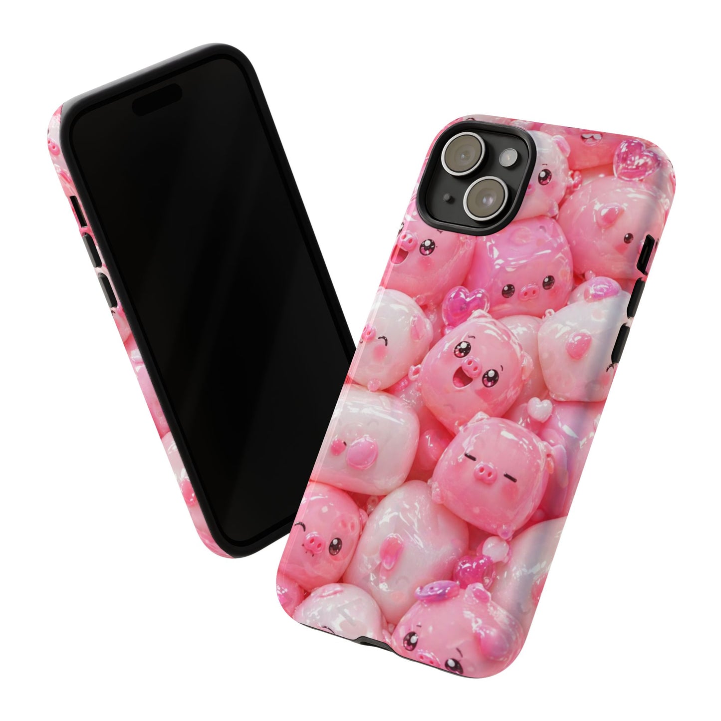 Cute Kawaii Pink Marshmallow Phone Case