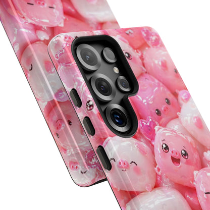 Cute Kawaii Pink Marshmallow Phone Case
