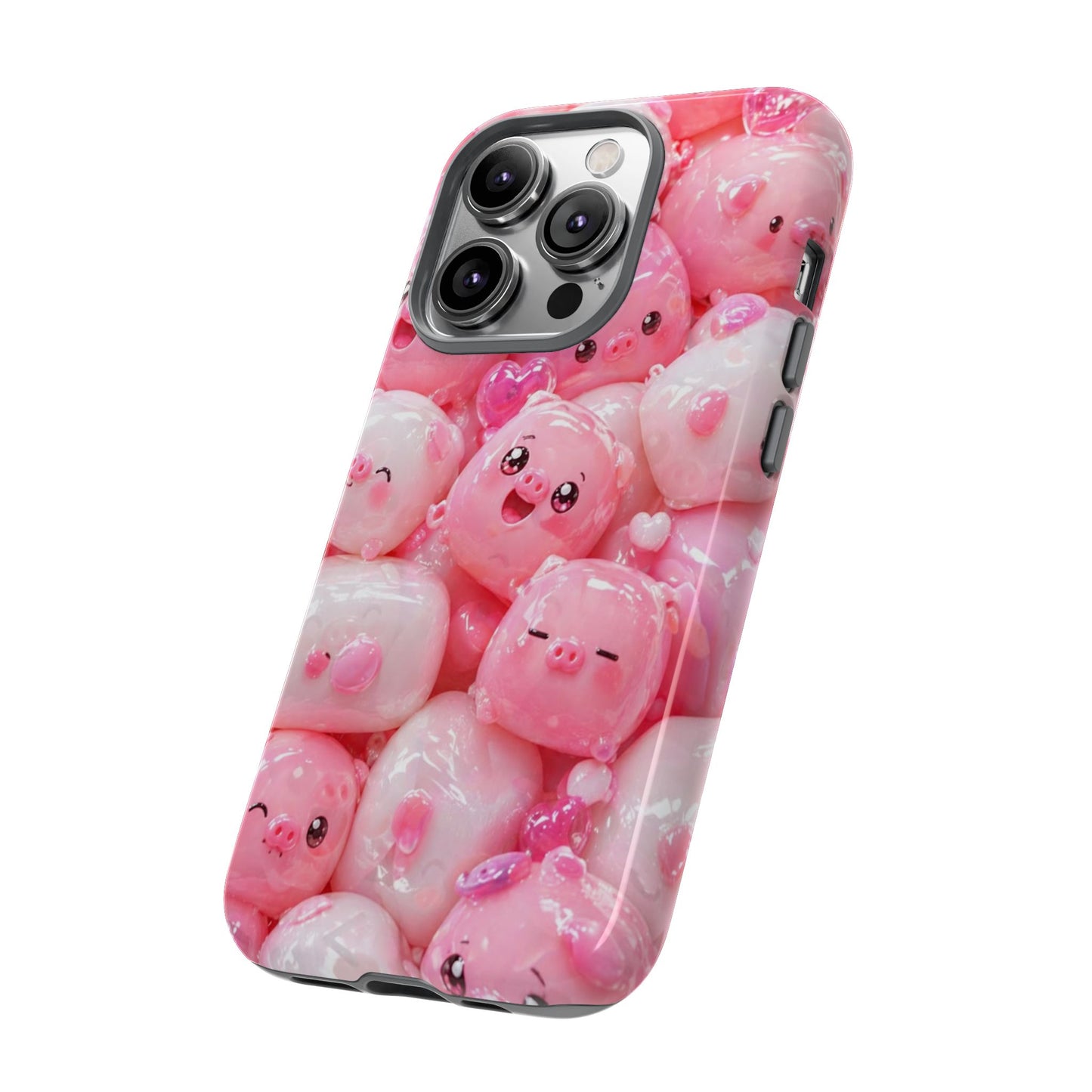 Cute Kawaii Pink Marshmallow Phone Case