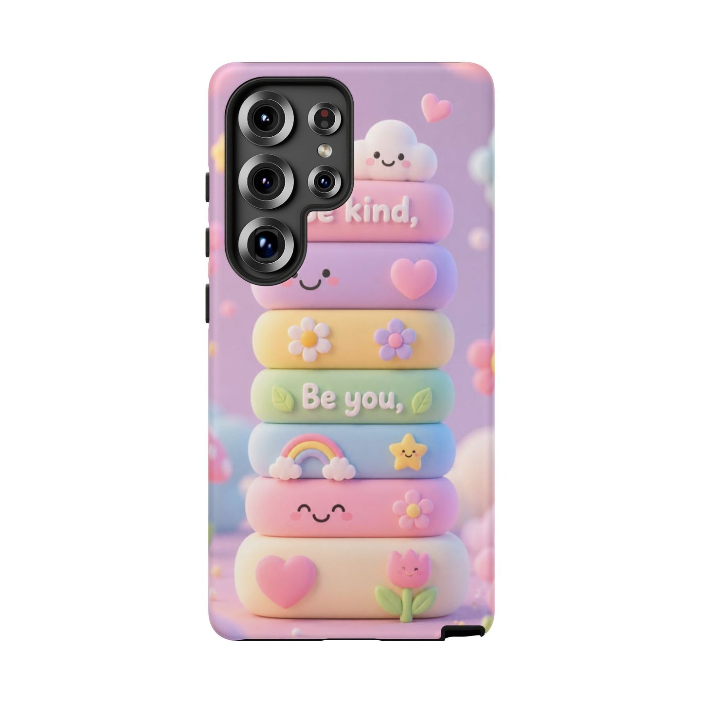 Cute Pastel Phone Case "Be Kind, Be You"
