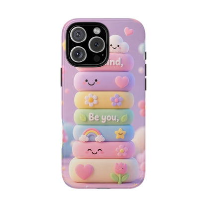 Cute Pastel Phone Case "Be Kind, Be You"