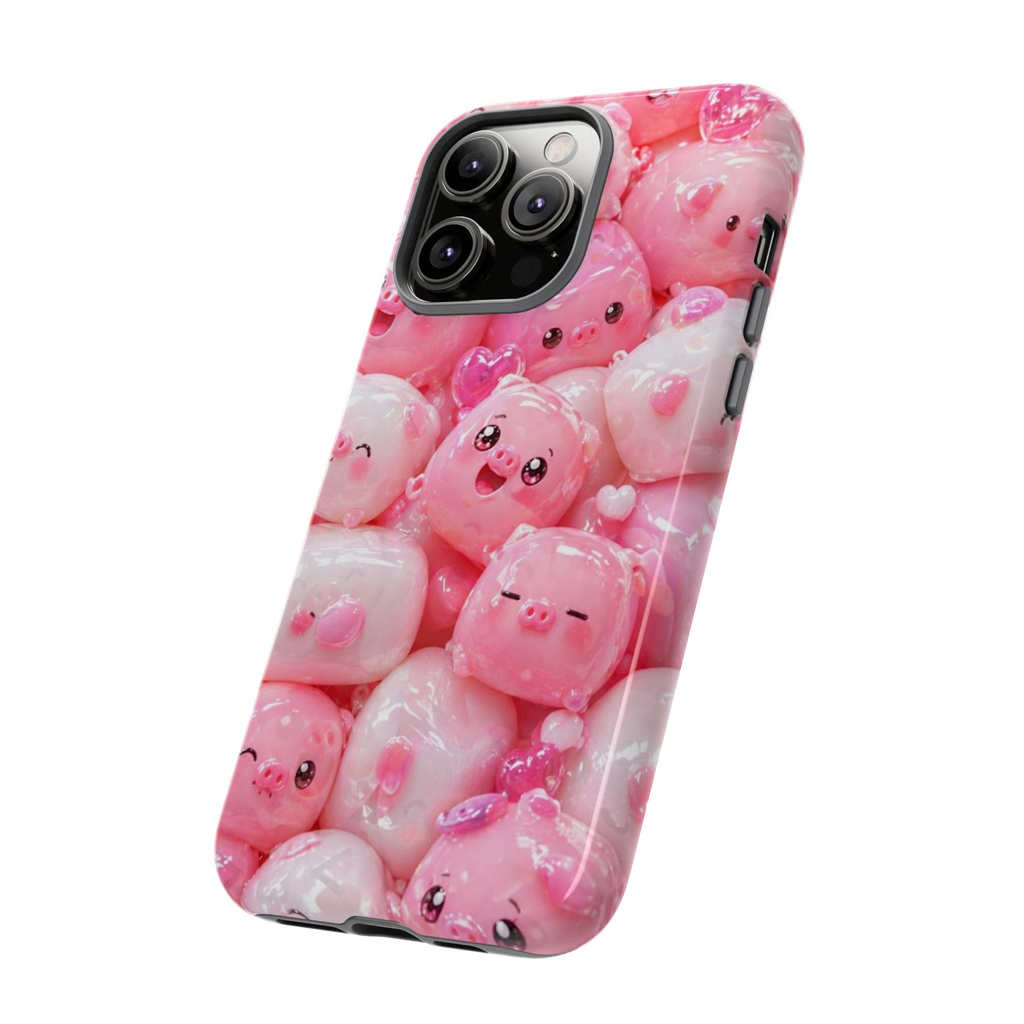 Cute Kawaii Pink Marshmallow Phone Case
