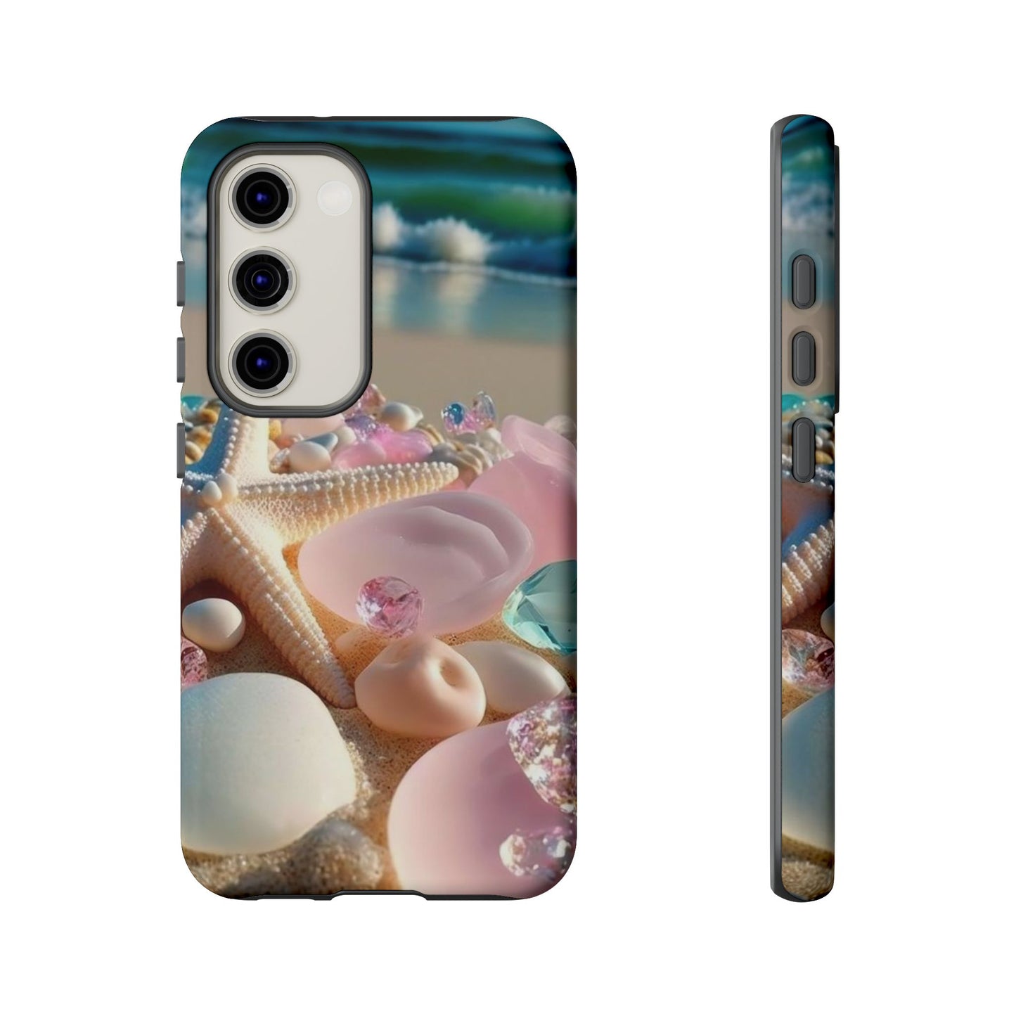 Pastel Starfish & Gems Tough Protective Cover