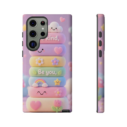 Cute Pastel 'Be Kind, Be You' Phone Case - Samsung