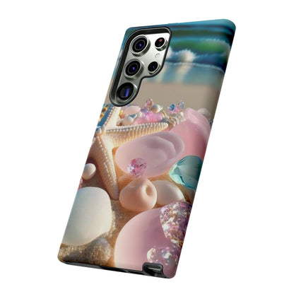 Pastel Starfish & Gems Tough Protective Cover