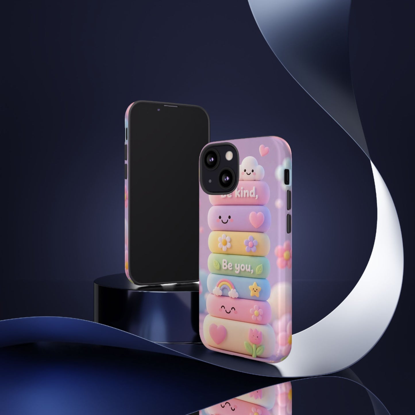 Cute Pastel Phone Case "Be Kind, Be You"