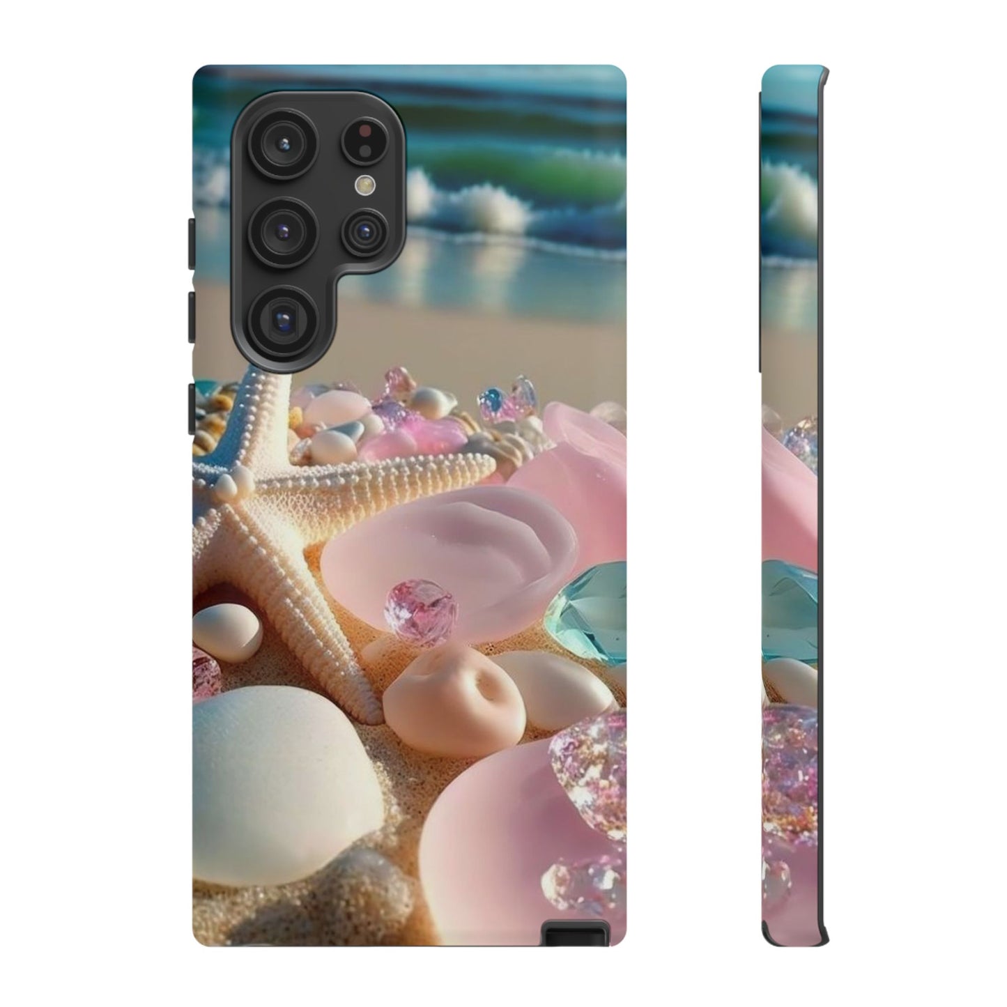 Pastel Starfish & Gems Tough Protective Cover