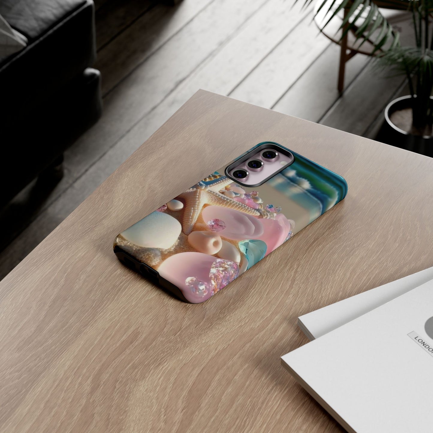 Pastel Starfish & Gems Tough Protective Cover
