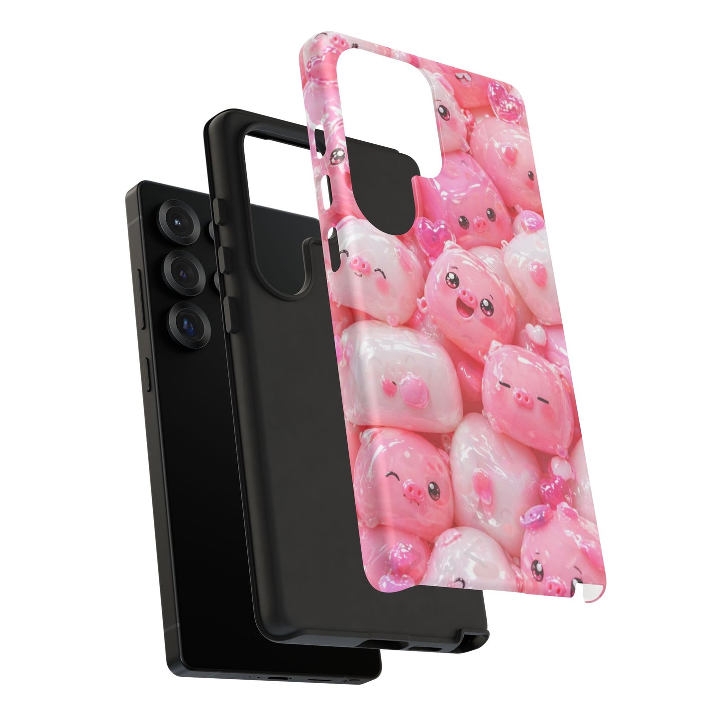 Cute Kawaii Pink Marshmallow Phone Case