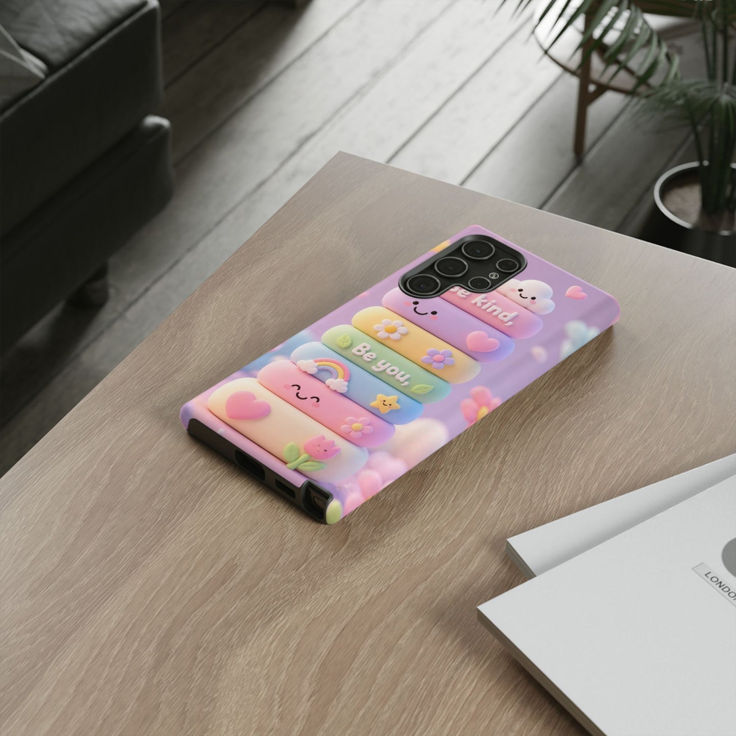 Cute Pastel 'Be Kind, Be You' Phone Case - Samsung