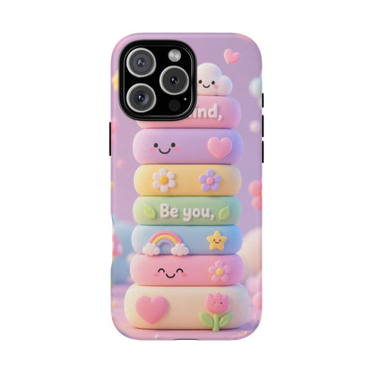 Cute Pastel Phone Case "Be Kind, Be You"