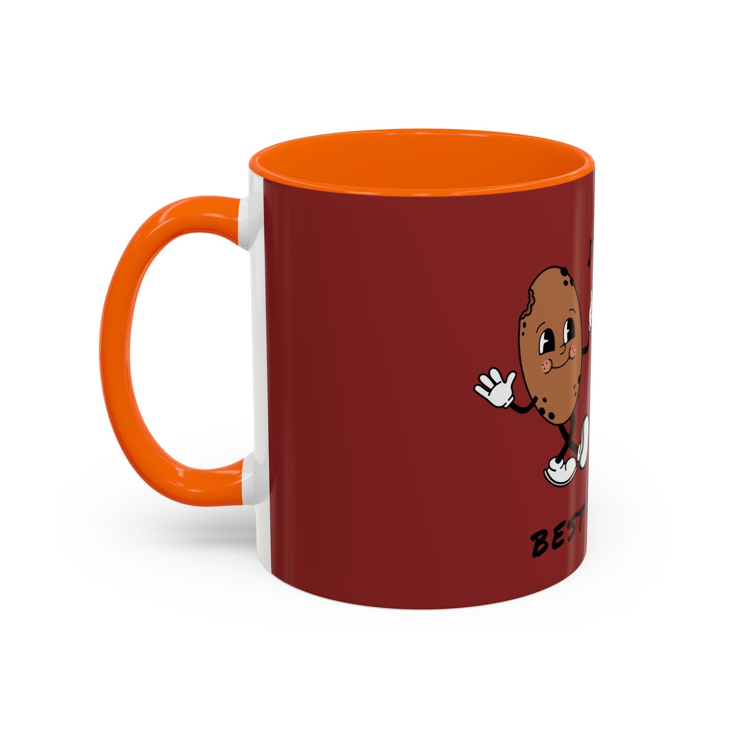 Best Friends Coffee Mug — Cute Cookie & Hot Cocoa Accent Mug (11/15oz)