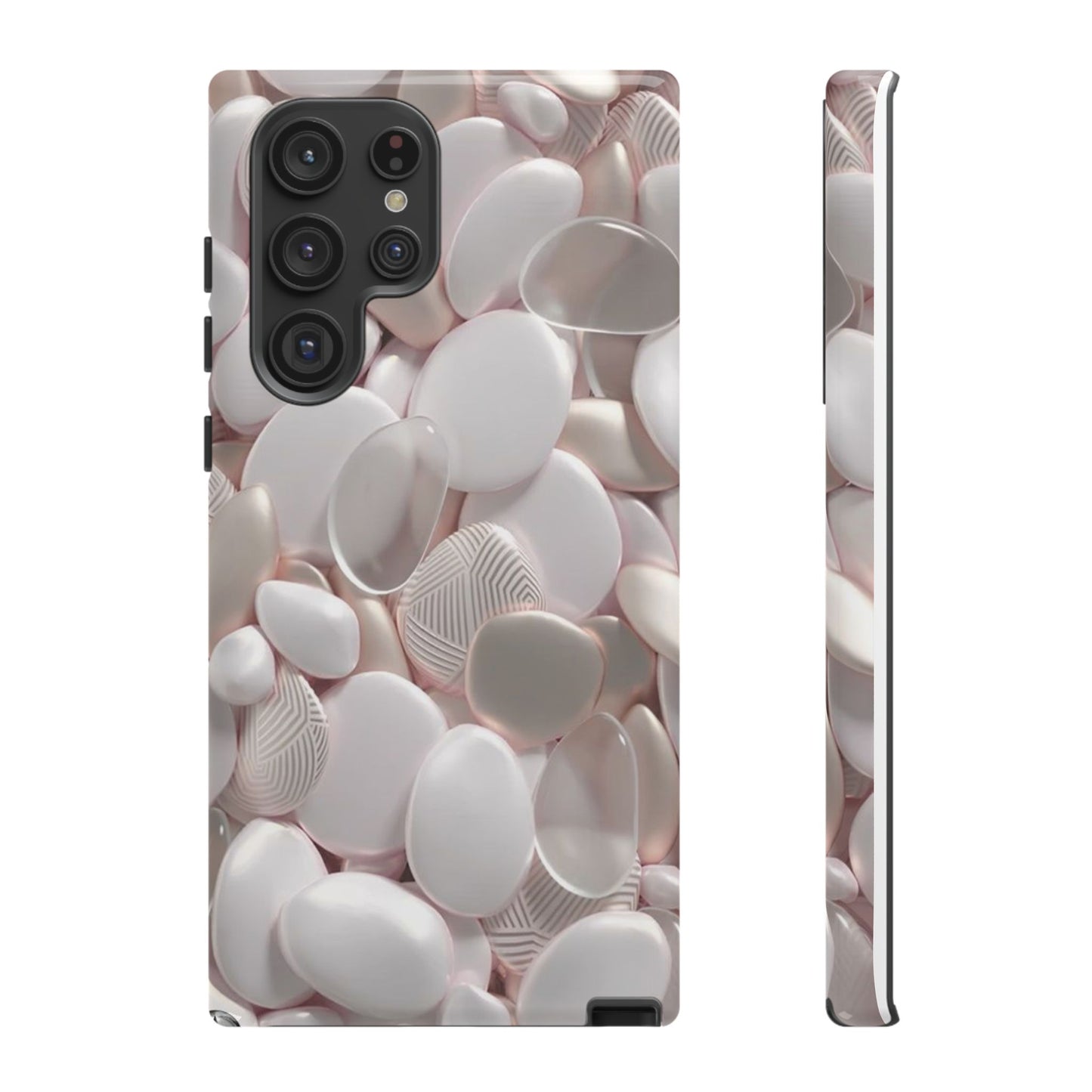 Phone Case "Pink Pebble Tough"