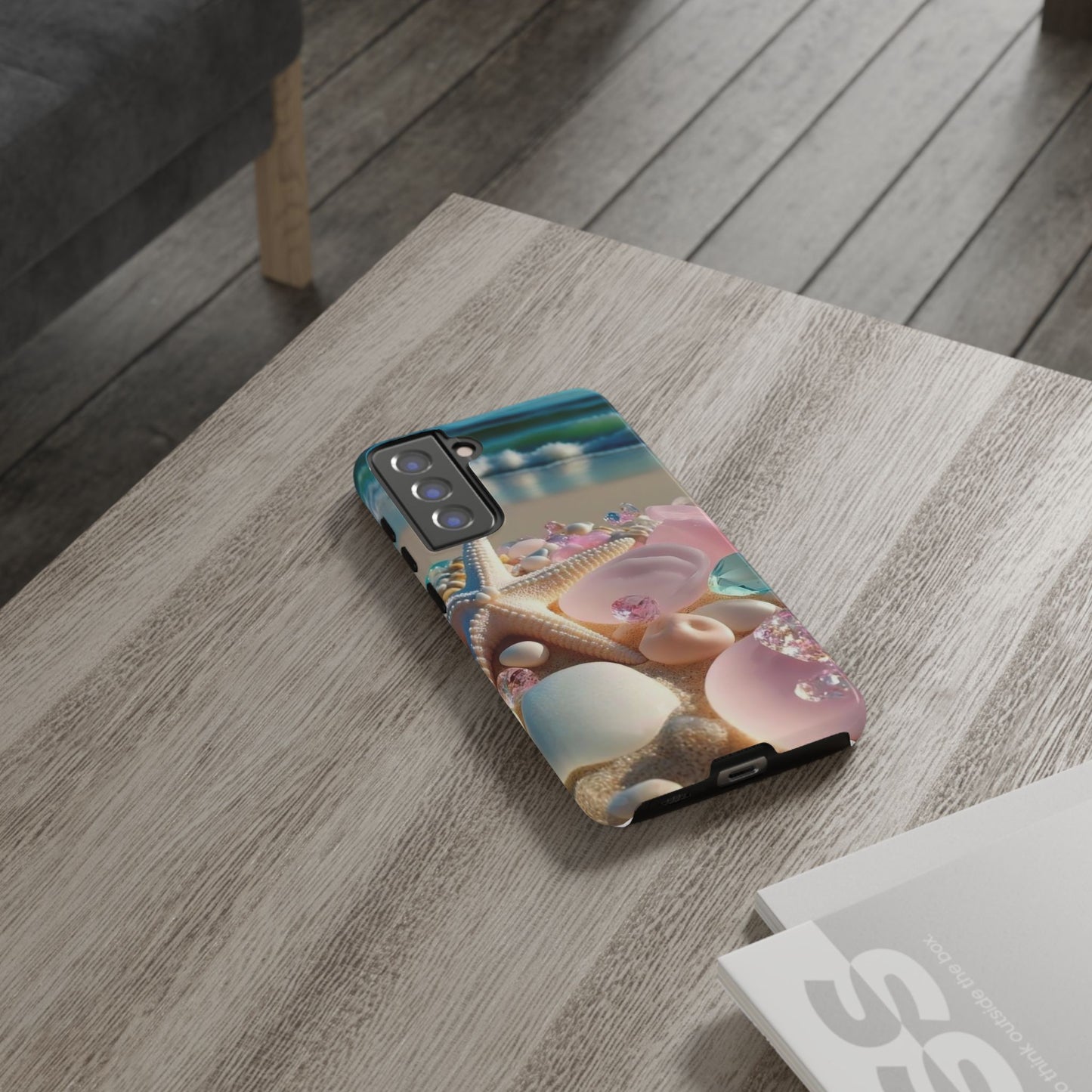 Pastel Starfish & Gems Tough Protective Cover