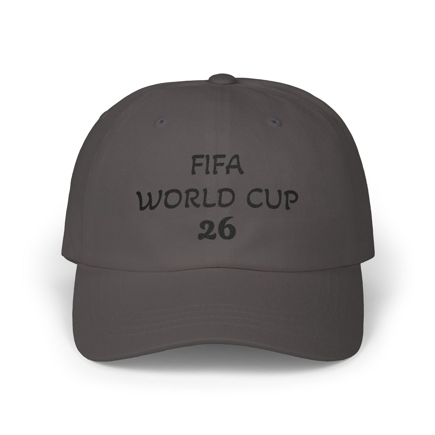 Dad Cap — "FIFA WORLD CUP 26" Embroidered Baseball Hat