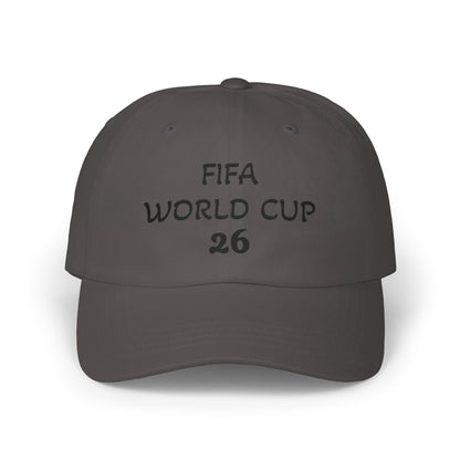 Dad Cap — "FIFA WORLD CUP 26" Embroidered Baseball Hat