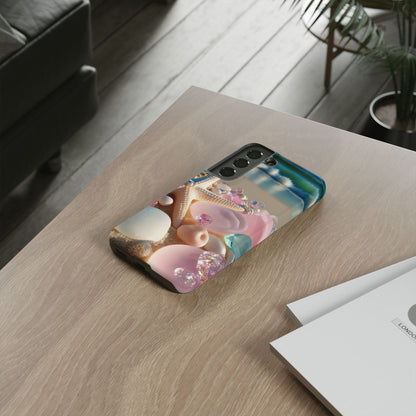 Pastel Starfish & Gems Tough Protective Cover