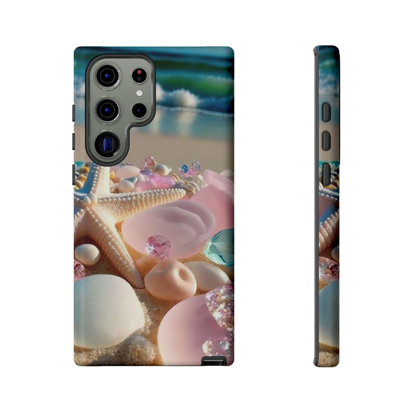Pastel Starfish & Gems Tough Protective Cover