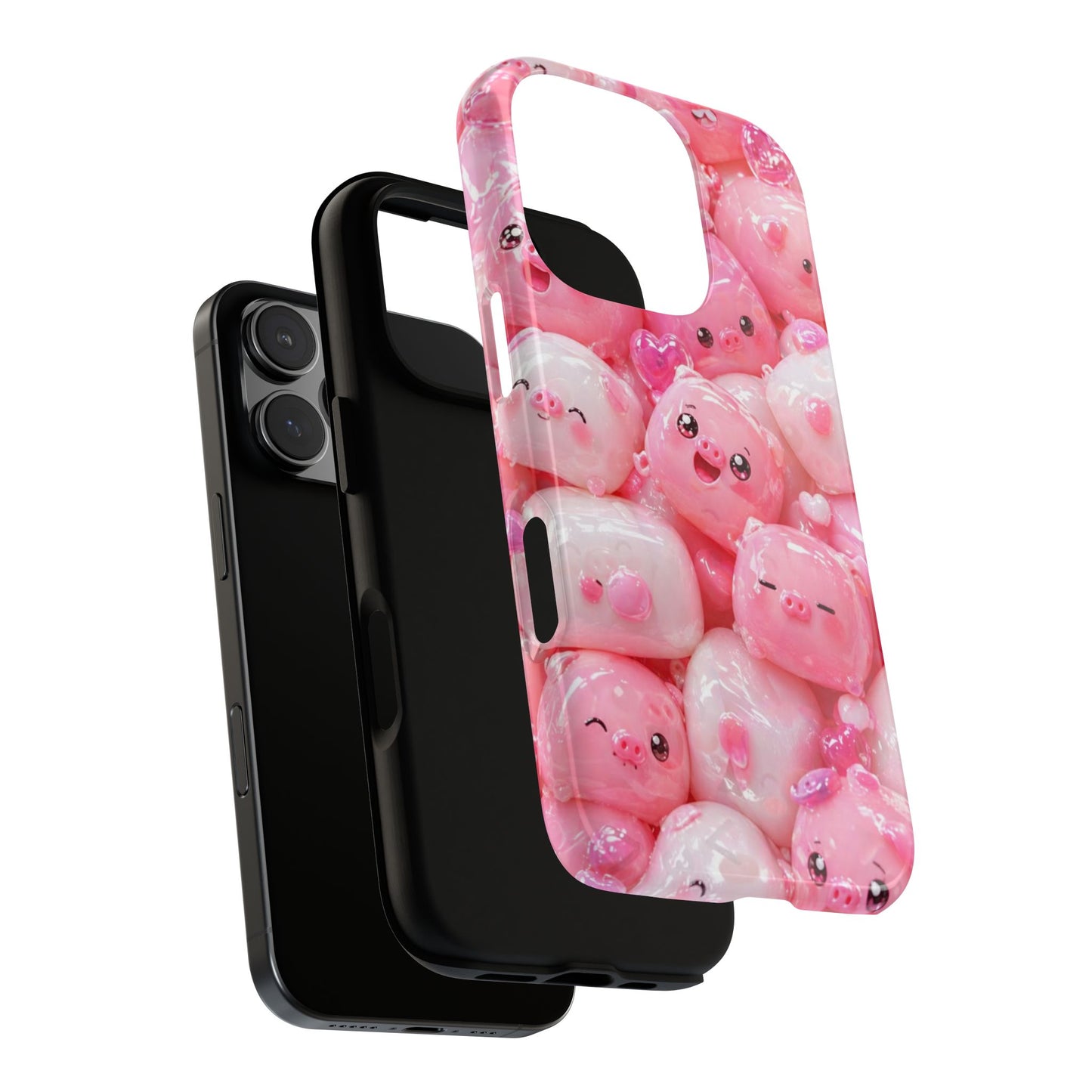 Cute Kawaii Pink Marshmallow Phone Case
