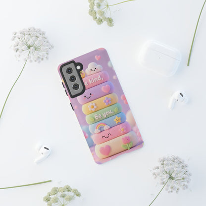 Cute Pastel 'Be Kind, Be You' Phone Case - Samsung