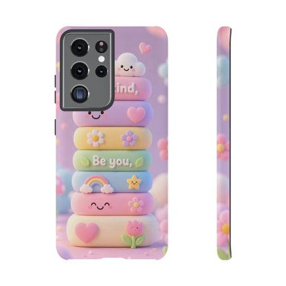 Cute Pastel 'Be Kind, Be You' Phone Case - Samsung