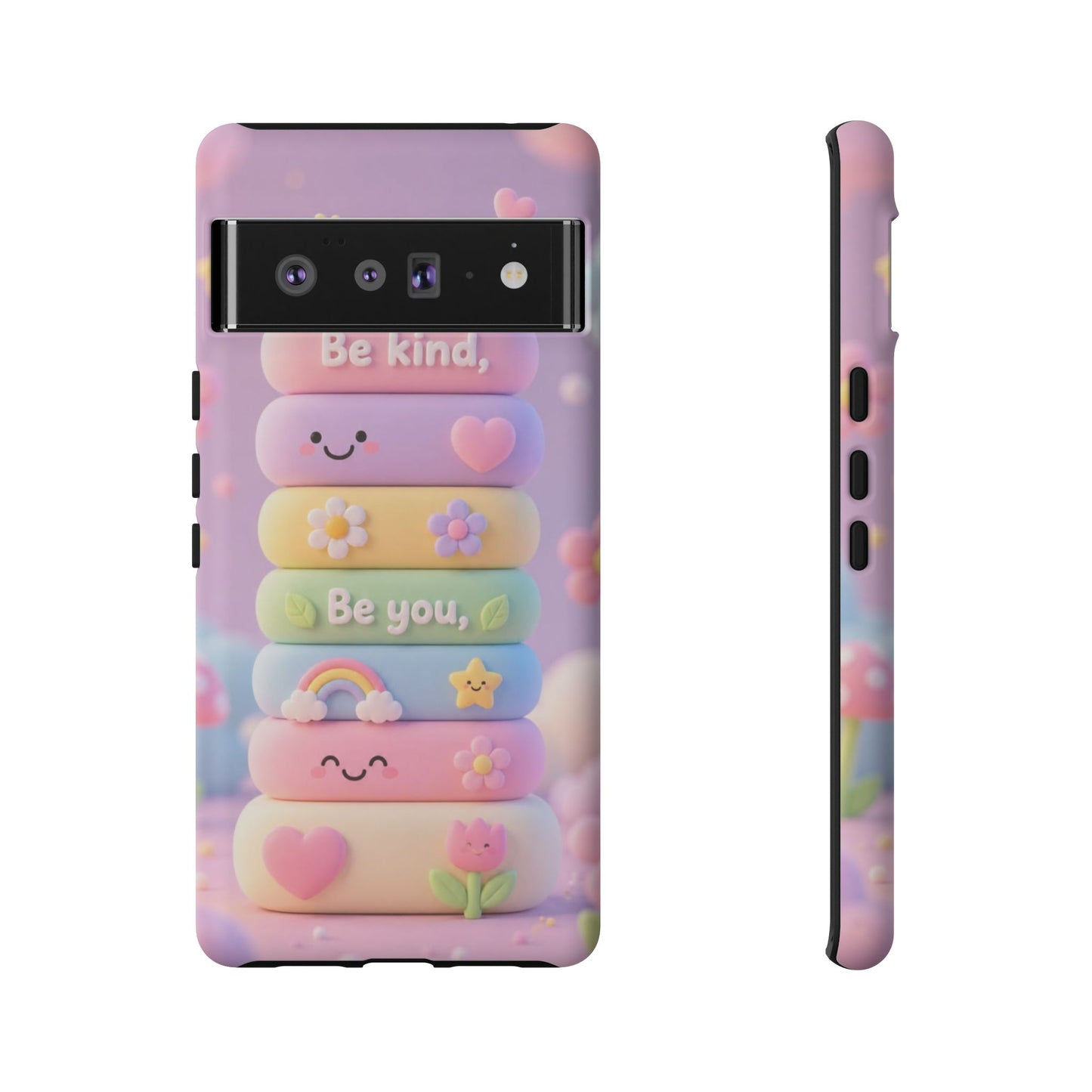 Cute Pastel Phone Case "Be Kind, Be You"